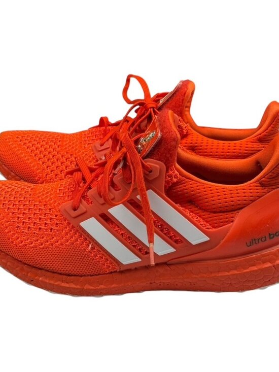 RARE Miami Hurricanes x Adidas Ultra Boost Sneakers Orange Men\'s Size 8.5 42 EU main image 10